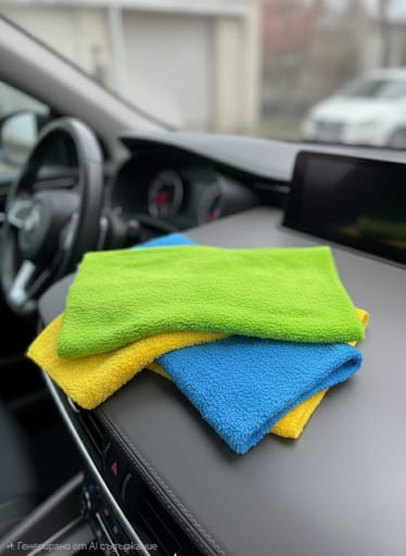 3бр микрофибърни кърпи