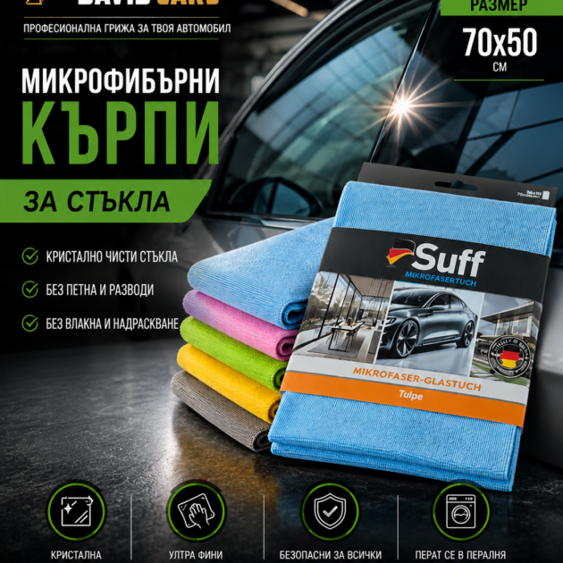 Кърпа за стъкла 70.50см
