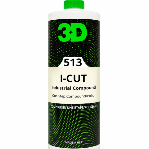 3D 513 I-CUT Industrial Compound – Едностепенна полираща паста (946 мл)